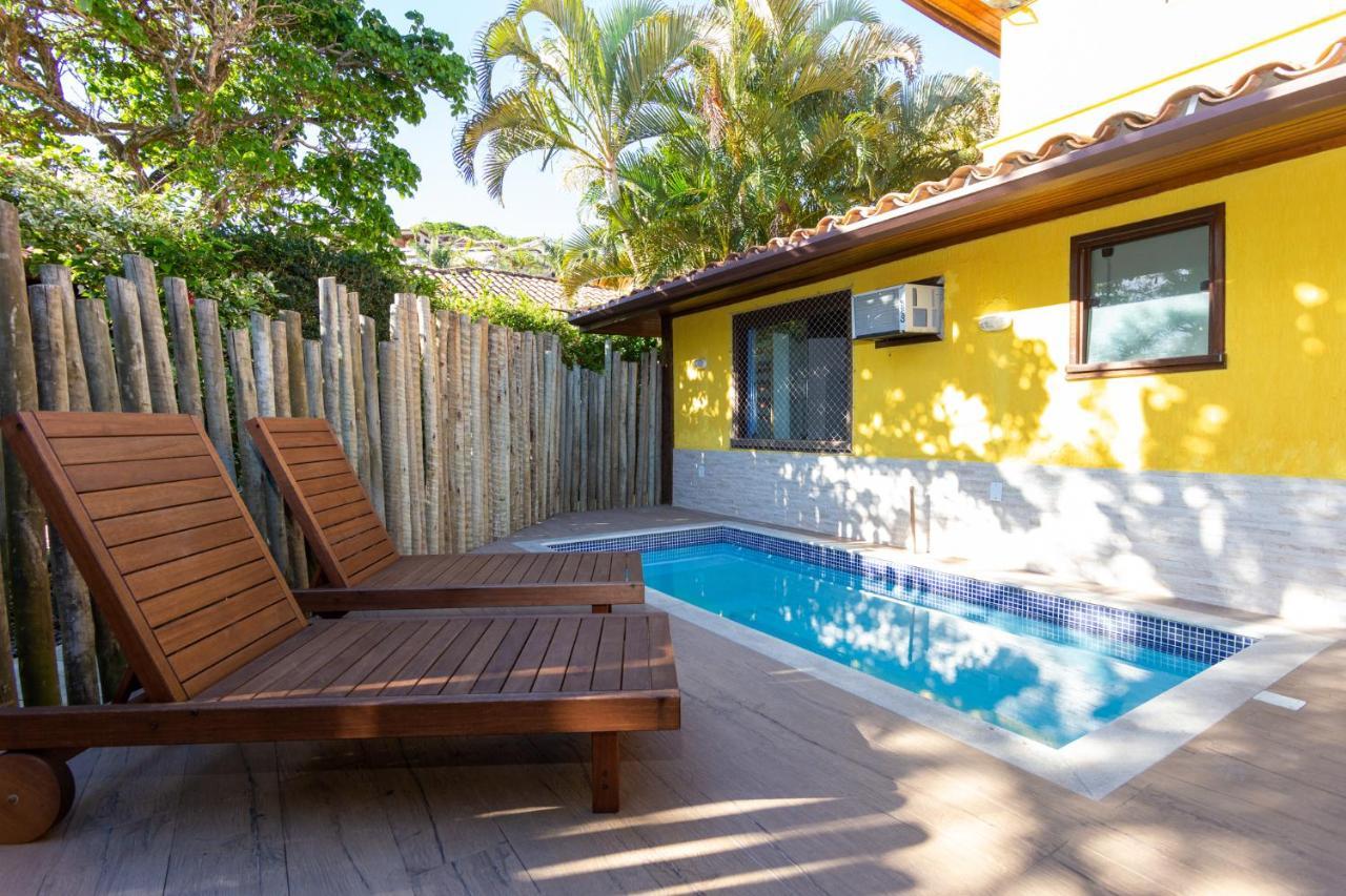 Praia Da Ferradura Com Quatro Suites E Piscina. Armacao dos Buzios ภายนอก รูปภาพ